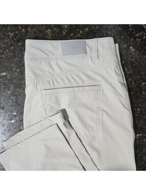 Peter Millar Performance Stretch Pants Chino Golf Work Preppy Casual Mens 38x29